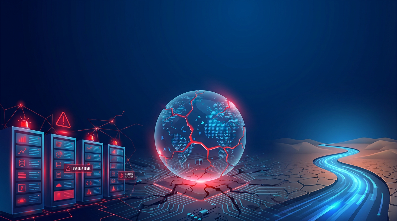 The AI Data Scarcity Crisis: Why Proprietary Data Infrastructure Became Critical in 2025